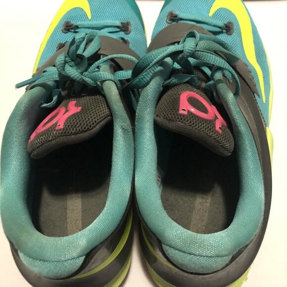 Nike Kevin Durant VII Youth Colorway Basketball Shoes Size 5.5Y 669942-300 - Picture 6 of 9